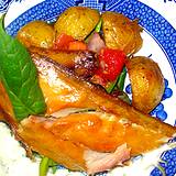photo of a plate of cooked mackerel natural food source of coenzyme Q10